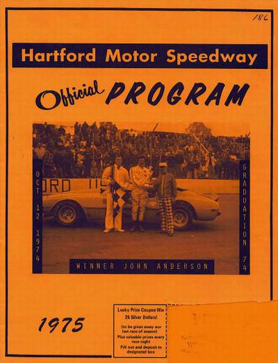Hartford Speedway Park - Program From Brian Norton (newer photo)